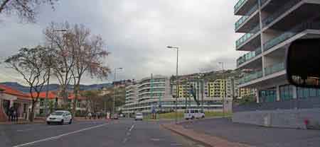 Funchal la zone résidentielle Madère
