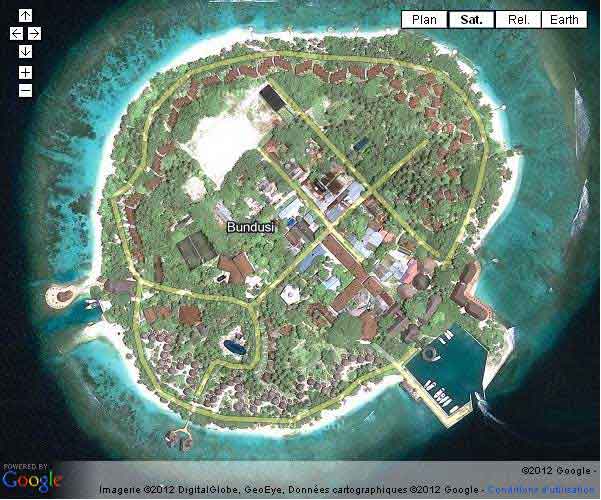 carte de Bandos Maldives