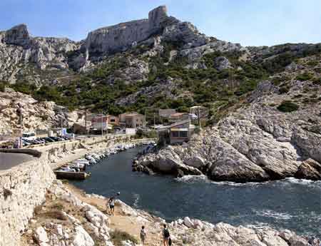 calanque de Callelongue Marseille