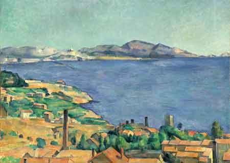 estaque par Paul Cezanne