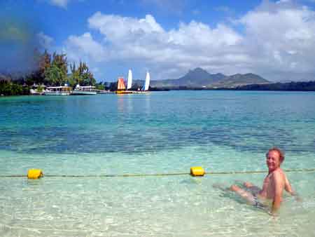 ile aux cerfs Maurice Mauritius