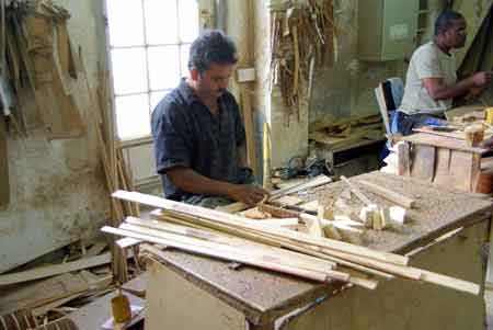 fabrique de maquette de bateaux  : le port  l'ile Maurice