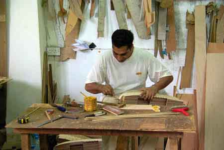 fabrique de maquette de bateaux  : le port  l'ile Maurice