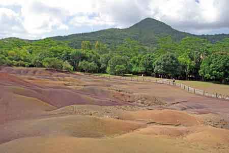 les terres aux 7 couleurs de Chamarel  Maurice