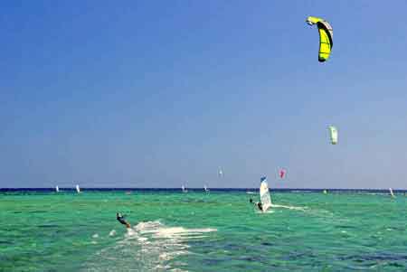 pointe sud ouest de l'ile Maurice - surf et kite