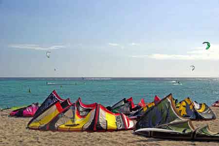 pointe sud ouest de l'ile Maurice - surf et kite