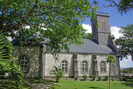 eglise jardin de pamplemousses - ile maurice