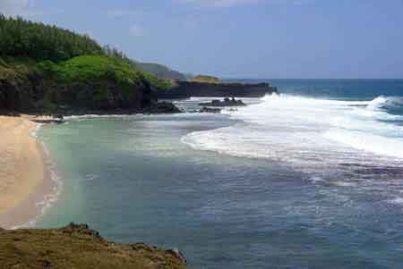 falaises de gris gris - ile maurice