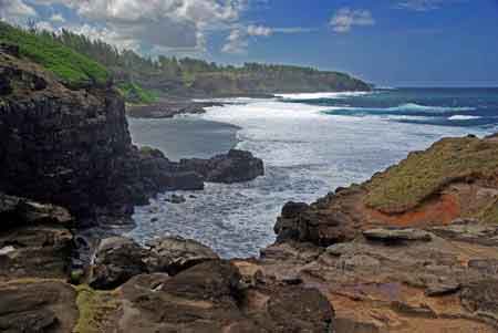 falaises de gris gris - ile maurice