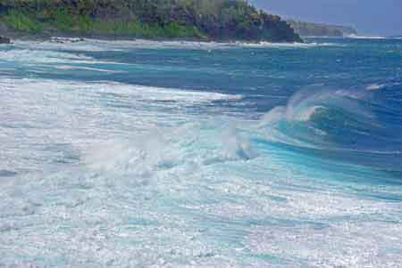 falaises de gris gris - ile maurice