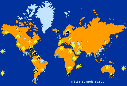 meteo du mois d aout