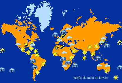 météo de janvier