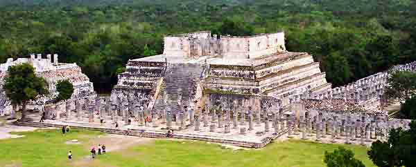 Temple Chichen Itza Yucatan Mexique