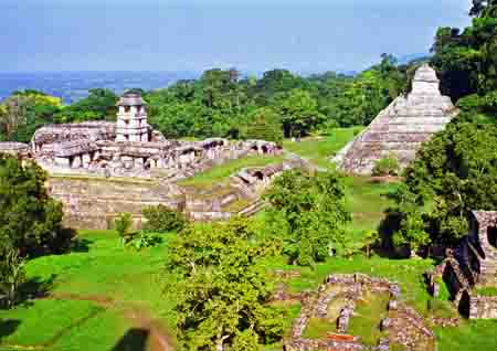 Palenque Maya Chiapas Mexique