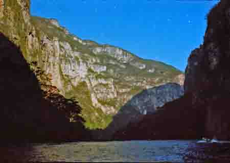 canyon d'El Sumidero Mexique