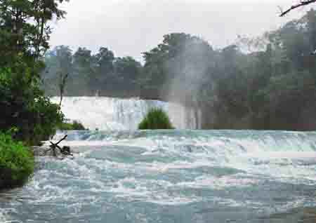 chutes Aquazul Mexique