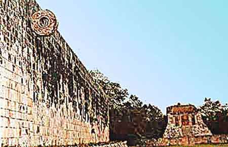 Temple Chichen Itza Yucatan Mexique