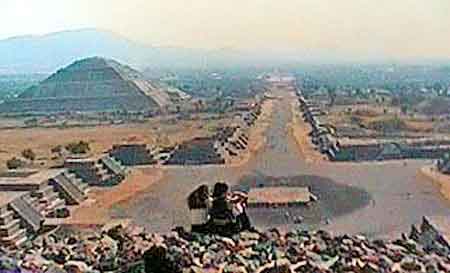 vallée de Teotihuacan  Mexique