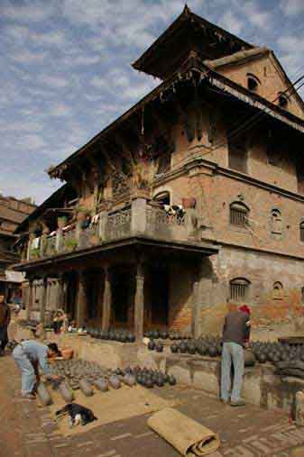 Bhaktapur valle de Katmandou Npal