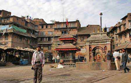 Bhaktapur valle de Katmandou Npal