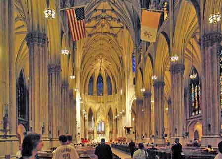 New-York  La cathédrale Saint Patrick 