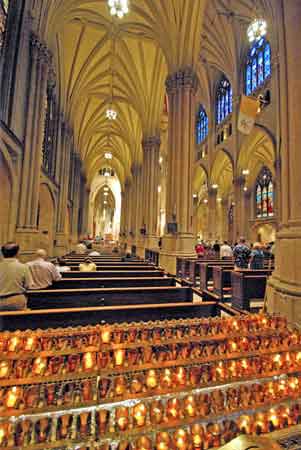 New-York  La cathédrale Saint Patrick 