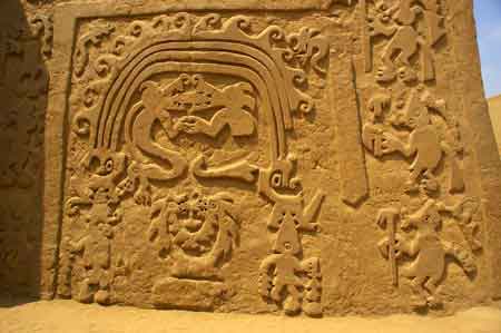 Pérou Temples de la lune et du soleil culture Moche