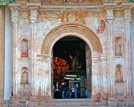 chapelle sixtine à Andahuaylillas 