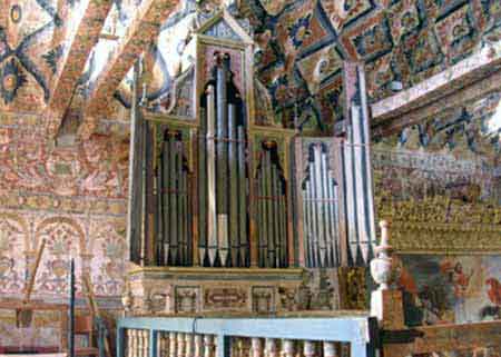 orgue de la chapelle sixtine andine Andahaylillas