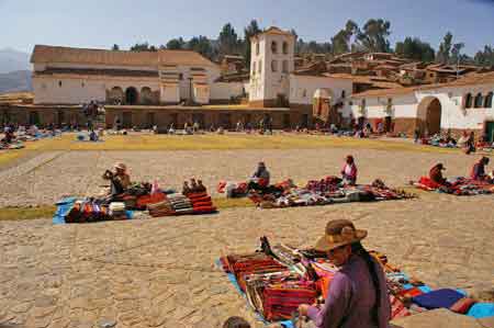 Pérou Chinchero village Inca  