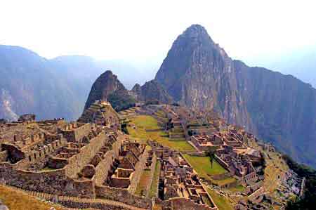 Pérou site inca du Machu Picchu