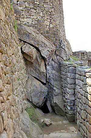 Pérou le temple du condor Machu Picchu
