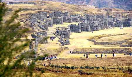 Pérou forteresse SaqsayHuaman défense de la capitale Inca  