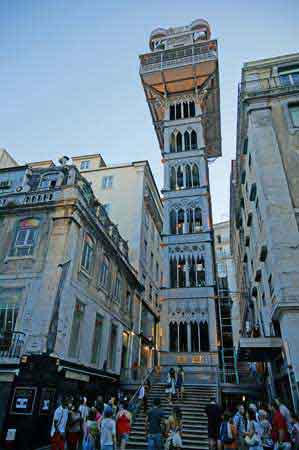 Lisbonne elevator san Justa