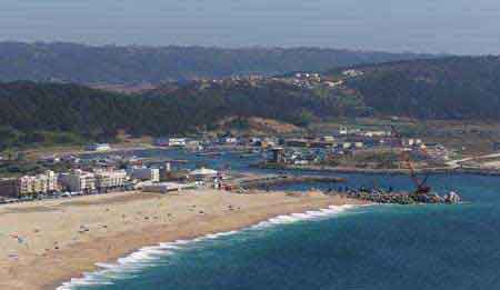 Nazaré portugal le port