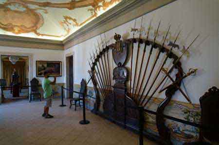  intérieur de l université de coimbra