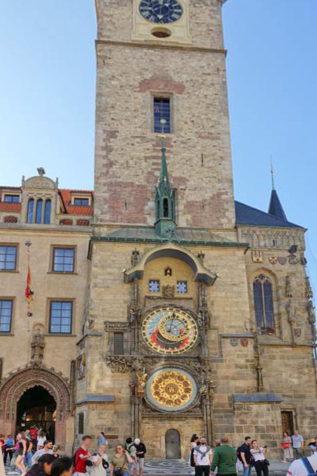 Prague stare mesto horloge astronomique