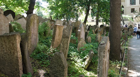 Josefov Prague cimetière juif