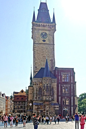 Prague stare Mesto vieil hôtel de ville