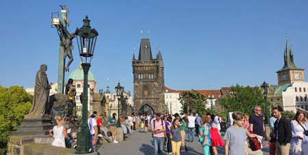 Prague le pont Charles