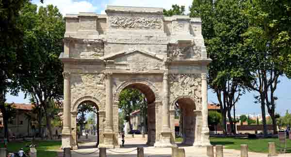 arc de triomphe Orange Provence