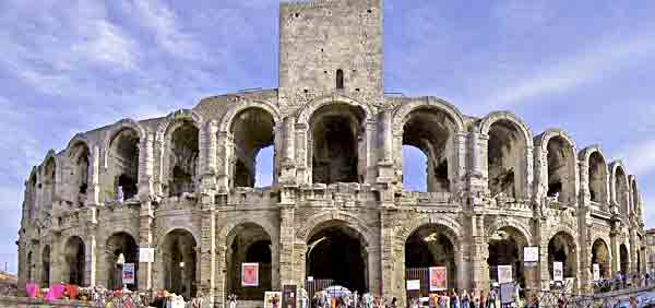 les arènes romaines d'Arles