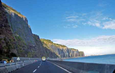 route du litoral la Réunion
