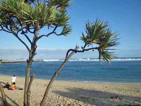 la plage  Saint Pierre la Runion 