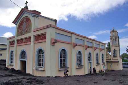 Notre dame des laves Sainte Rose La Runion