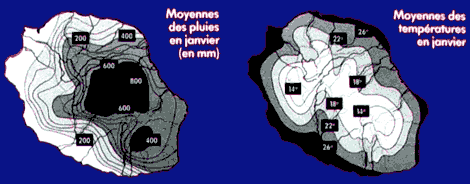 mto de la runion en Janvier