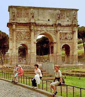arc de trajan  de Rome