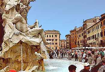  Rome Piazza Navona  place de Navone