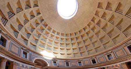 coupole du Panthéon de Rome