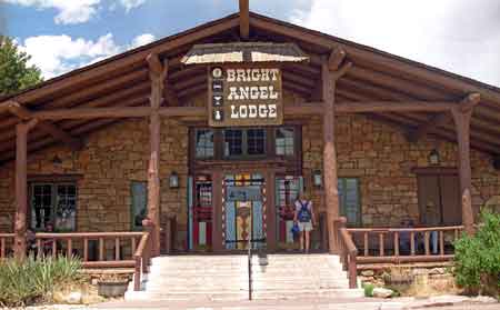 grand canyon du colorado   Arizona route 66 bright angel lodge 